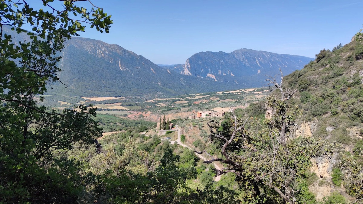El risc d'incendi és molt elevat a la zona sud-est del Pallars Jussà