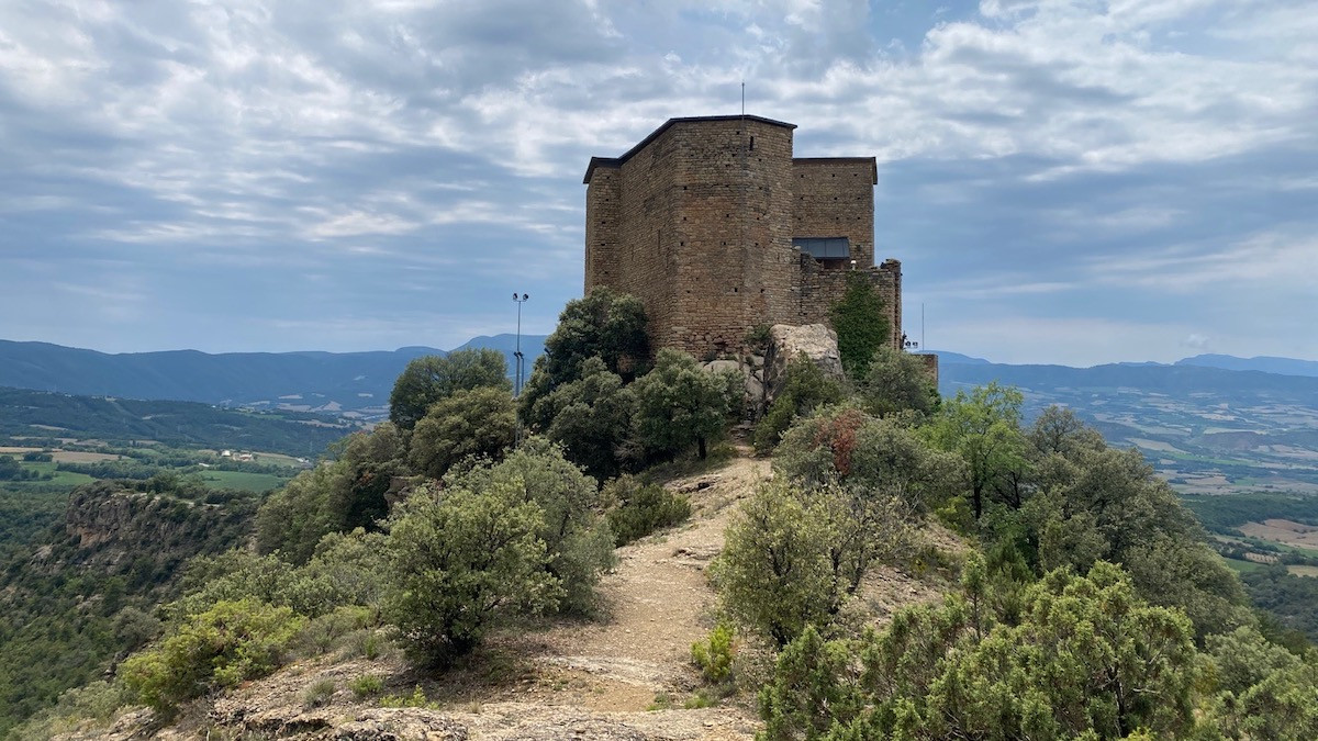 Imatge d'arxiu del castell de Llordà