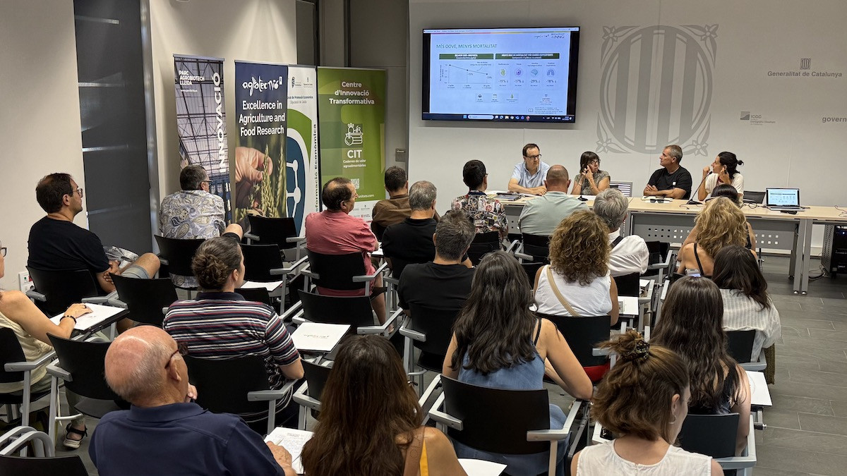 Imatge de la jornada celebrada aquest divendres a Tremp