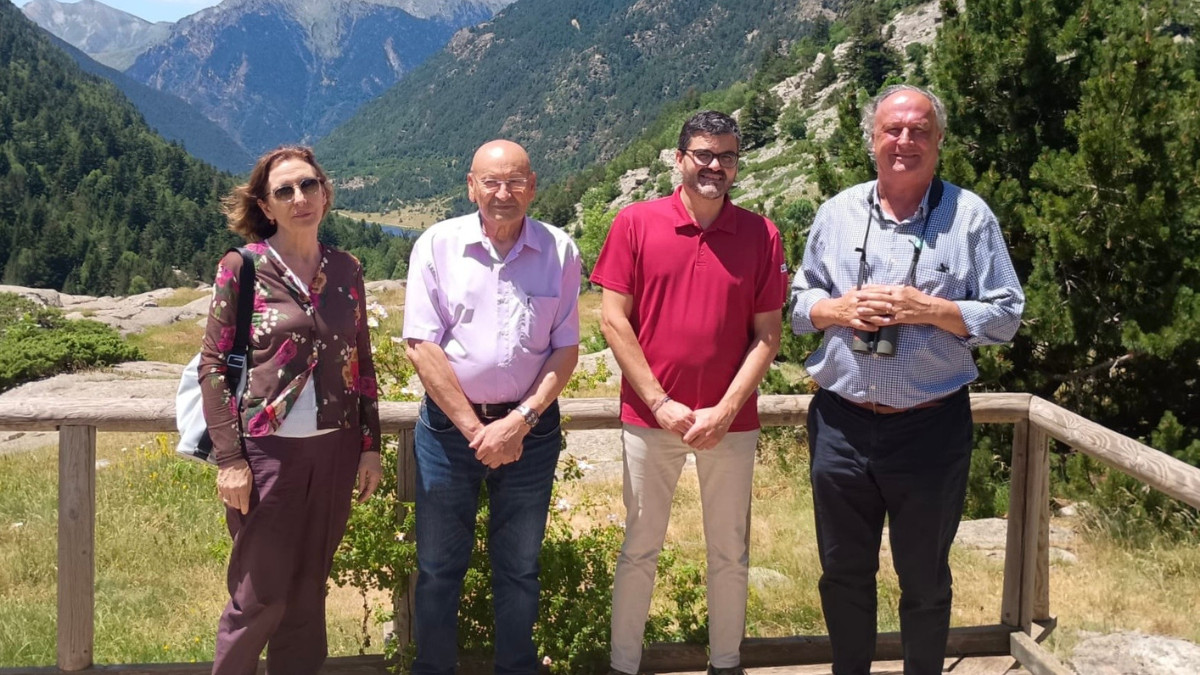 Les autoritat al Parc Nacional d'Aigüestortes i Estany de Sant Maurici