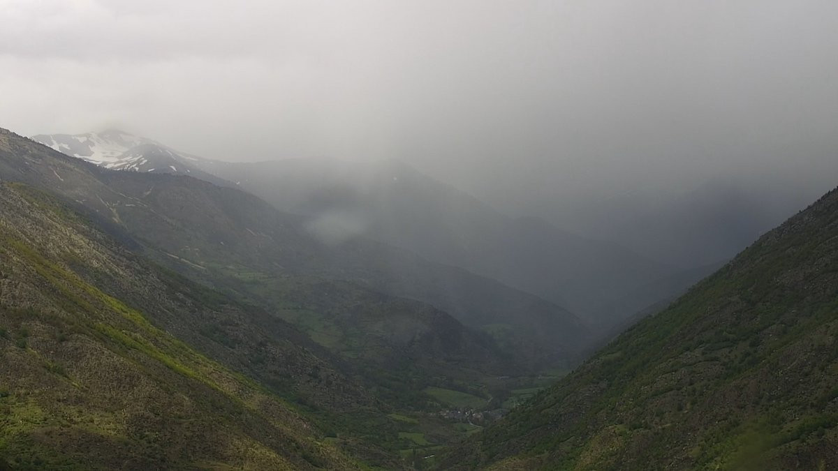 Imatge d'una tempesta al Pallars Sobirà