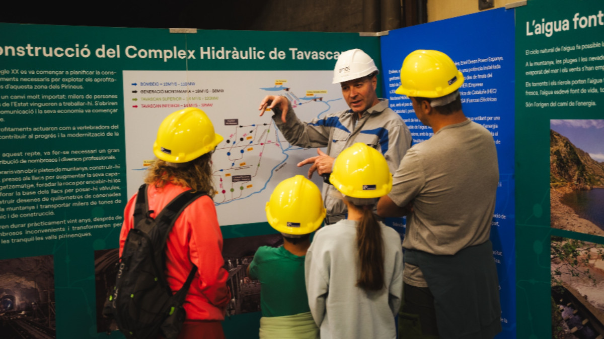 Una visita guiada al Museu de l'Aigua i l'Energia de Tavascan