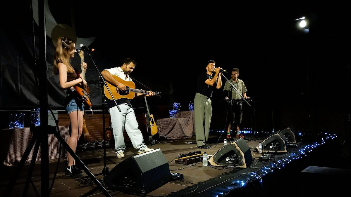 Imatge d'un dels concerts ofert aquest estiu a la Pobla de Segur