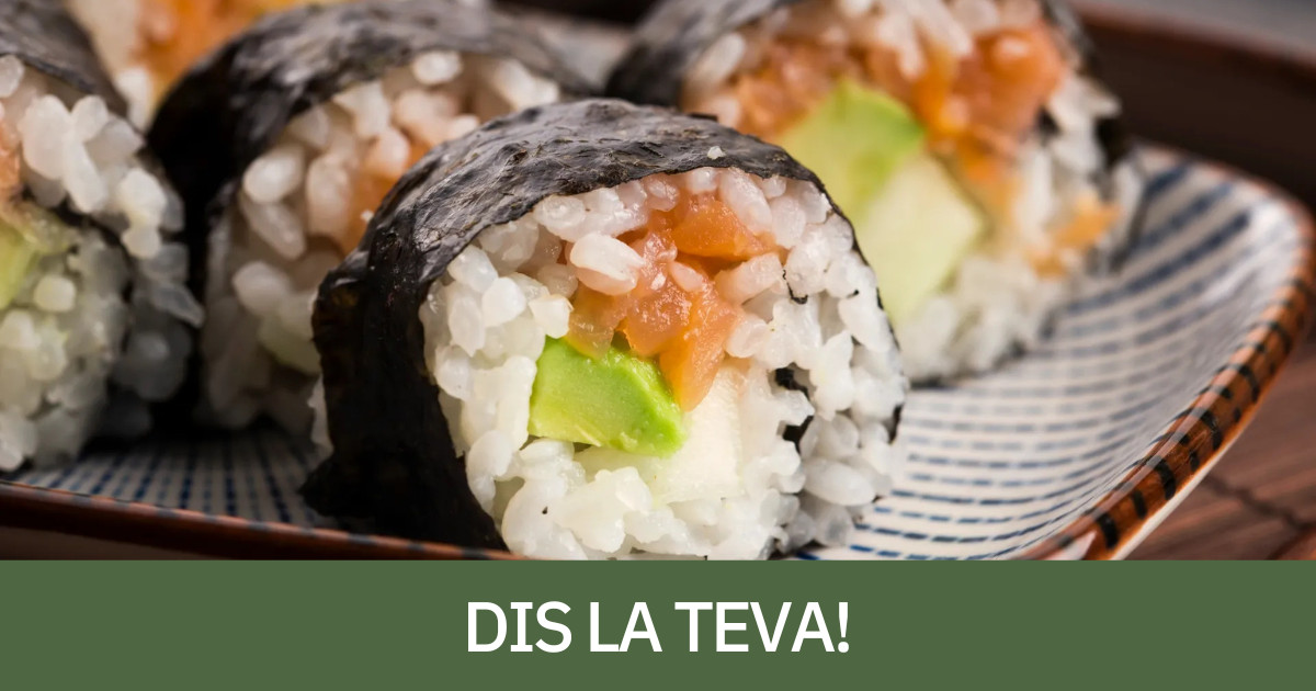 Un plat de sushi, en imatge d'arxiu