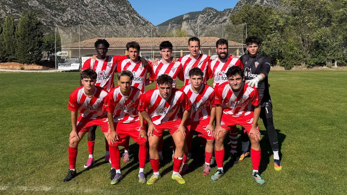 L'11 inicial del CF Pobla a Organyà