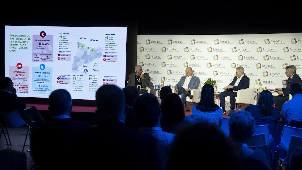 Imatge de les jornades celebrades el 2025 sobre l'aigua