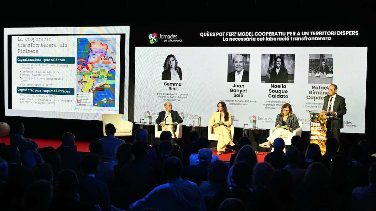 Una de les tales de debat que s'han efectuat en l'edició d'enguany