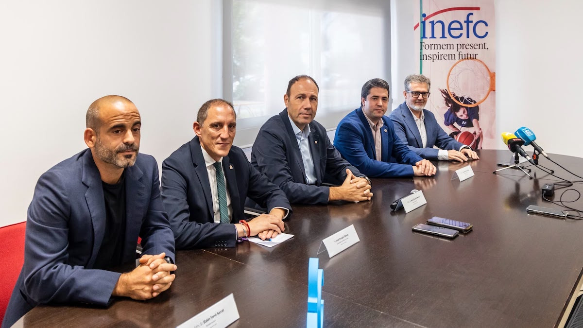 Roda de premsa de presentació de la marca Pirineus 27 a Lleida