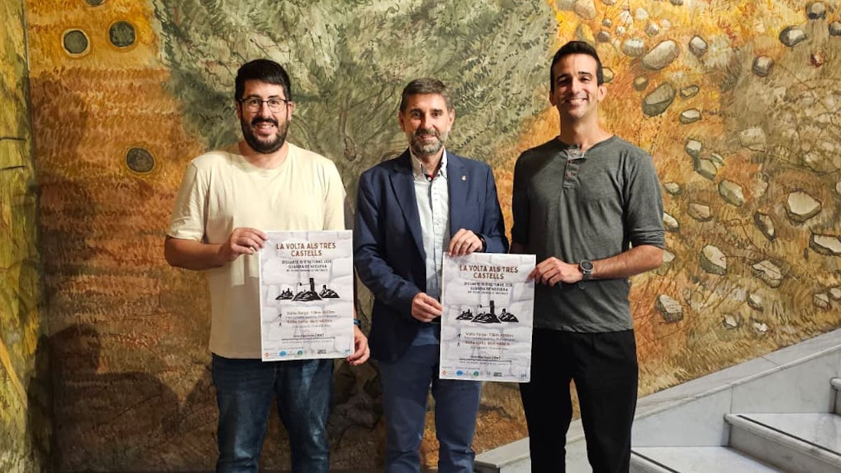Imatge de la presentació de la prova a la Diputació de Lleida