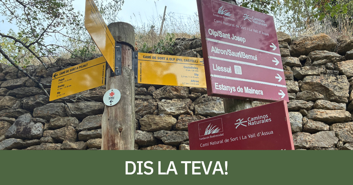 Rètols de muntanya al municipi de Sort
