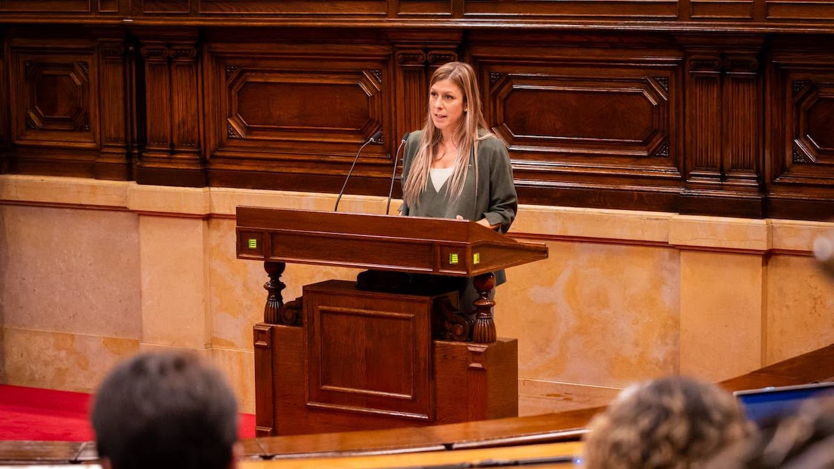 La diputada al Parlament i alcaldessa d'Isona i Conca Dellà, Jeannine Abella