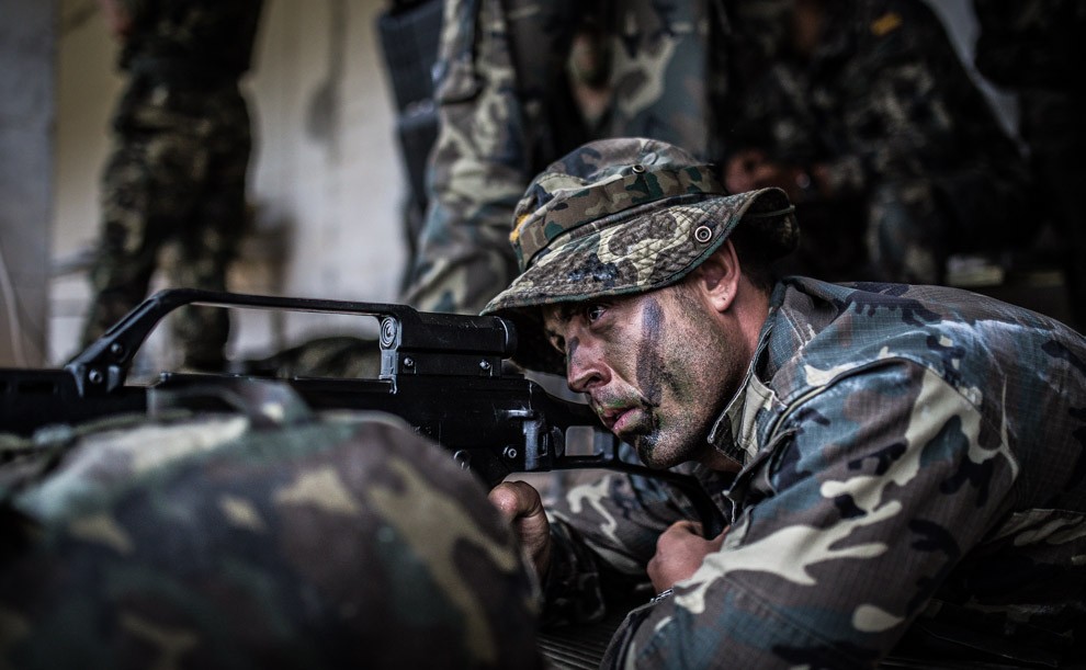Exercicis militars al Pallars Jussà, el 2014